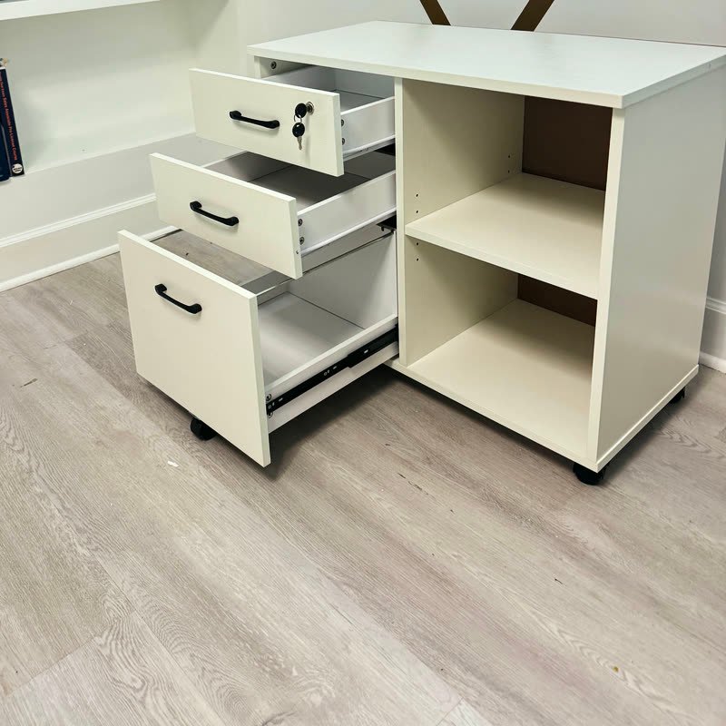 New file cabinet assembled by our crew